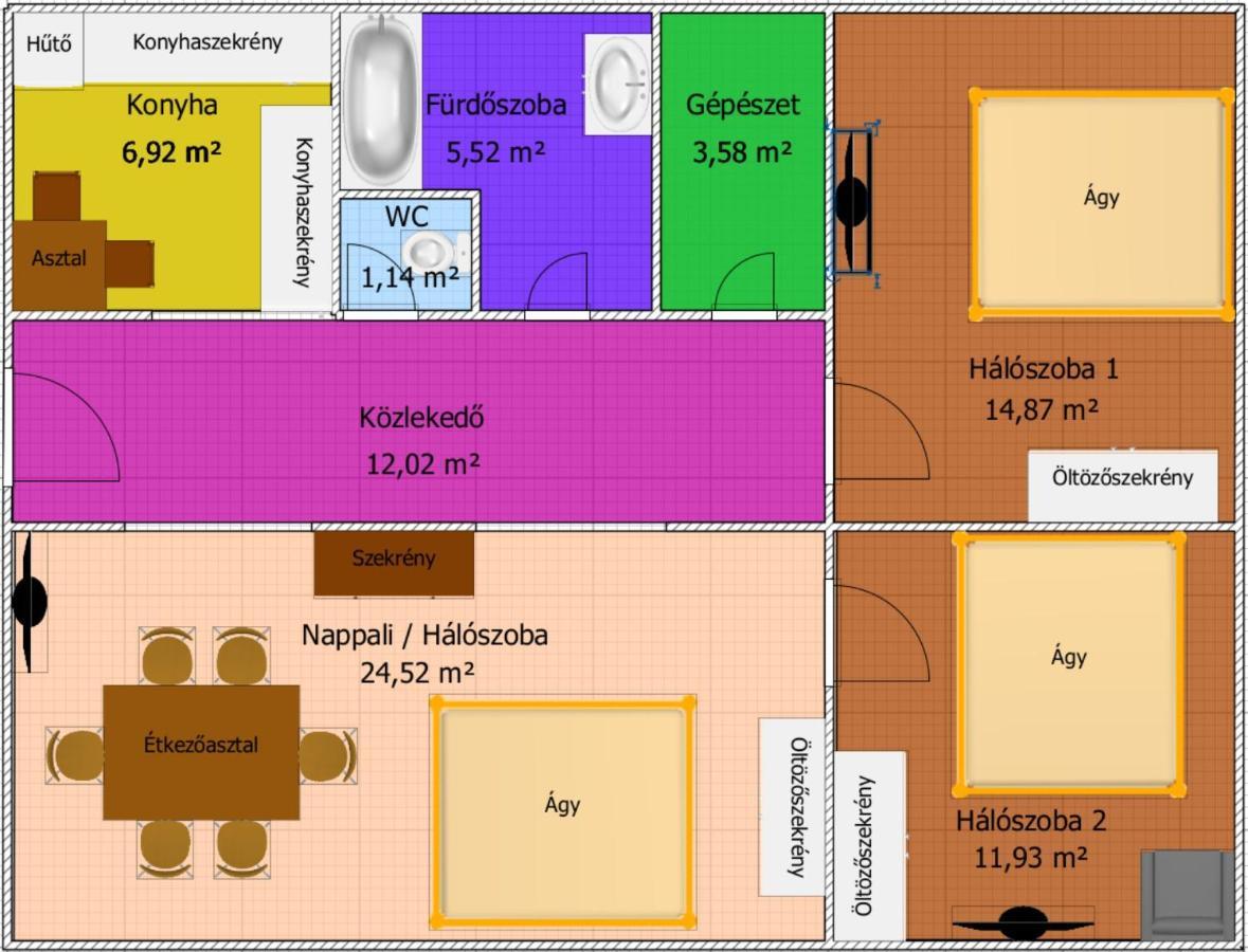 Biborlak 6 Apartment วิลานี ภายนอก รูปภาพ